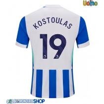 Maglie da calcio Brighton Charalampos Kostoulas #19 Prima Maglia 2025-26 Manica Corta